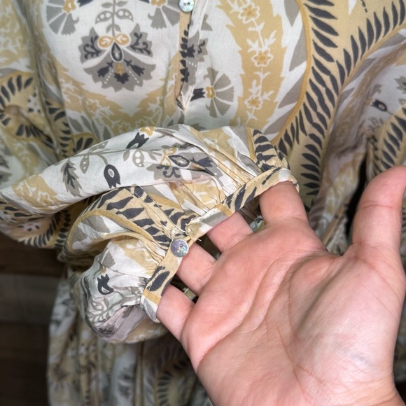 H&M Macramé-belt Boho Tunic Dress size XS oversized Mini - Picture 9 of 13